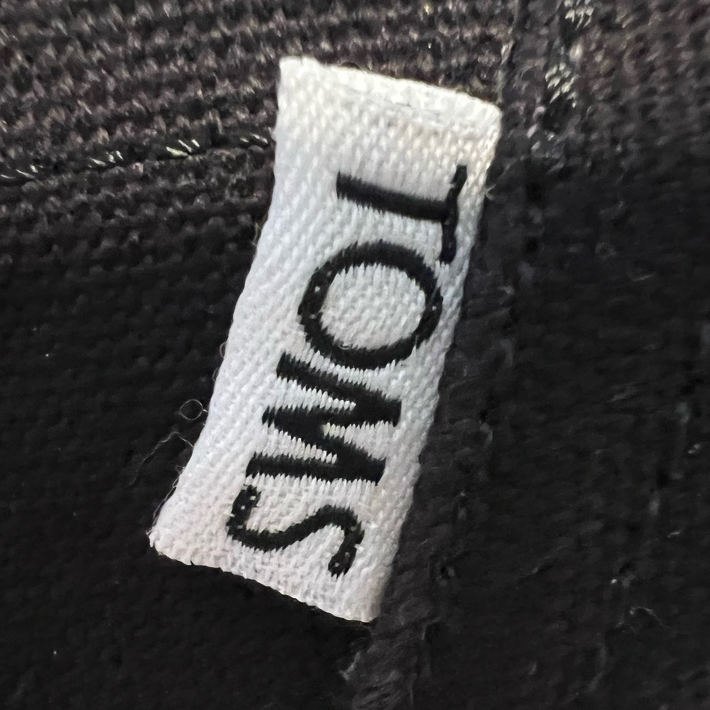 Toms Alpargata Black Canvas Slip-On Shoes with Printed Lining NWOT - Picture 7 of 9